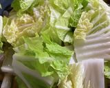 白菜、ひき肉だんご、春雨のスープ作り方5写真