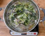 やきとり缶アレンジ・卵スープ(大量調理)作り方6写真