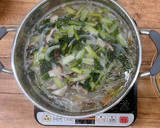 やきとり缶アレンジ・卵スープ（大量調理）作り方6写真