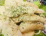 鶏むね肉のサラダチキン風蒸し焼き作り方3写真