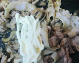 おつまみ●豚こまぎれ肉のマヨ＆カレー炒め作り方2写真