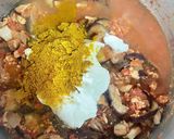 鶏ひき肉の無水トマトカレー作り方4写真