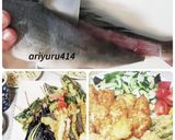 ホッケの骨せんべい作り方1写真
