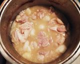 簡単☆かぶと鶏肉のコンソメスープ作り方3写真