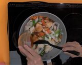 らっきょうと鶏肉の甘辛炒め【食遺産】作り方10写真