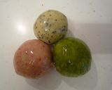 春の3色スノーボール作り方5写真