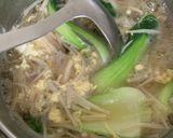 絶品！コクうま！えのきたっぷり中華スープ作り方3写真