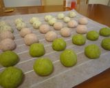 春の3色スノーボール作り方7写真