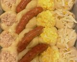 よくばり☆4種のちぎり惣菜パン②作り方11写真