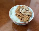 水戸の食卓より♪焼きホッケ納豆作り方1写真