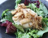 豆腐とカリカリじゃこのベビーリーフサラダ作り方6写真