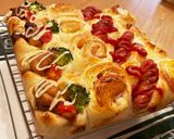 よくばり☆4種のちぎり惣菜パン②作り方15写真