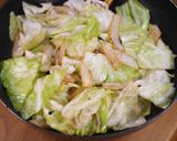 鶏のみりん味噌漬け焼きの野菜炒め作り方5写真