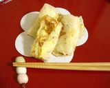 春キャベツｄｅ春巻き作り方4写真