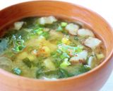 【とうもろこしとベーコンのお味噌汁】作り方5写真