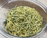 格安お手軽!大葉のジェノベーゼパスタ作り方5写真
