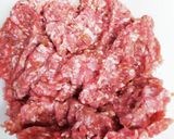 野菜ごろごろエスニックハンバーグ作り方2写真