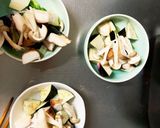 根菜茄子フルーティー味噌味温野菜サラダ作り方13写真
