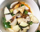 根菜茄子フルーティー味噌味温野菜サラダ作り方15写真