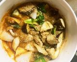 根菜茄子フルーティー味噌味温野菜サラダ作り方17写真