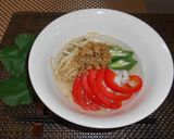 夏野菜とカレーそぼろのフォー作り方6写真