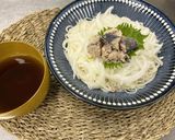 鯖缶と玉ねぎのぶっかけそうめん作り方5写真