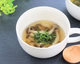 簡単！大葉としめじのあっさりスープ作り方4写真