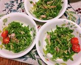 豆苗とベーコンのフレンチサラダ作り方7写真