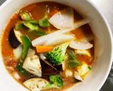 肉無豆腐簡単レモンラタトゥイユ味野菜炒め作り方14写真