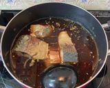 ☆煮切酒で煮込む甘辛醤油煮☆作り方12写真