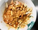 お一人様野菜たっぷりスパイシー親子丼風作り方9写真