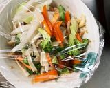 お一人様野菜たっぷりスパイシー親子丼風作り方10写真