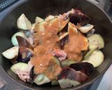 甘くない★なすと豚肉の味噌煮作り方4写真