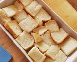 レンジ☆英国パンプディング☆食パン作り方1写真