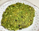 バナナ豆腐オートミールよもぎパンケーキ作り方8写真