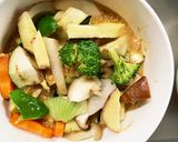 簡単中華風味噌マリネ味ツナ根菜茄子野菜炒作り方15写真