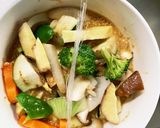 簡単中華風味噌マリネ味ツナ根菜茄子野菜炒作り方16写真