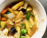 簡単中華風味噌マリネ味ツナ根菜茄子野菜炒作り方18写真