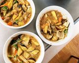 簡単中華風味噌マリネ味ツナ根菜茄子野菜炒作り方20写真