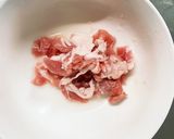 簡単洋風オムライス味豚こま大根青椒肉絲風作り方1写真