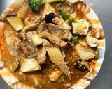 簡単洋風オムライス味豚こま大根青椒肉絲風作り方14写真