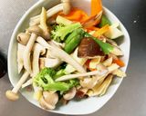 お一人様野菜たっぷりオーロラウインナー丼作り方10写真