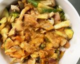 お一人様野菜たっぷりオーロラウインナー丼作り方19写真