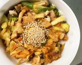 お一人様野菜たっぷりオーロラウインナー丼作り方21写真