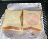 朝食に！我が家の究極のハムエッグトースト作り方1写真
