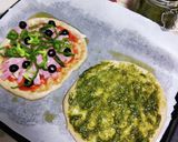 おうちDe軽い胚芽ぱんPizza2種作り方6写真