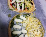 おうちDe軽い胚芽ぱんPizza2種作り方8写真
