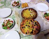 おうちDe軽い胚芽ぱんPizza2種作り方9写真
