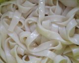 きしめんであんかけスパゲティ風作り方4写真