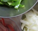 きしめんであんかけスパゲティ風作り方1写真